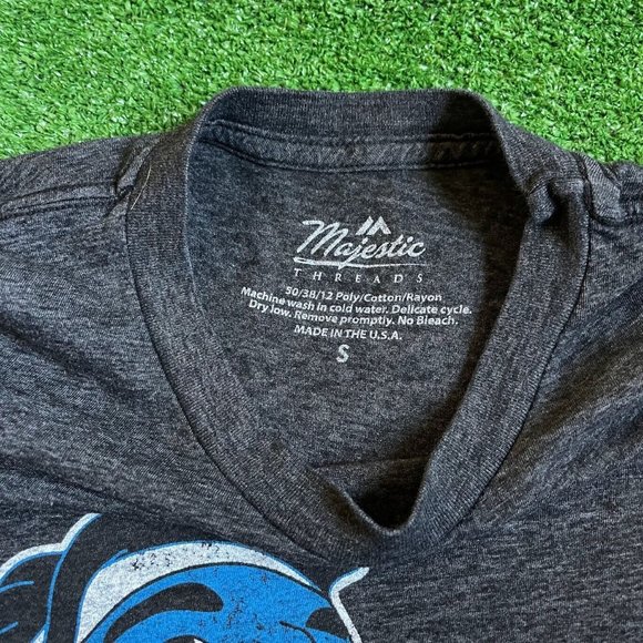 Majestic Threads Cam Newton Carolina Panthers Tri-Blend Graphic T-Shirt Size S - Picture 7 of 11